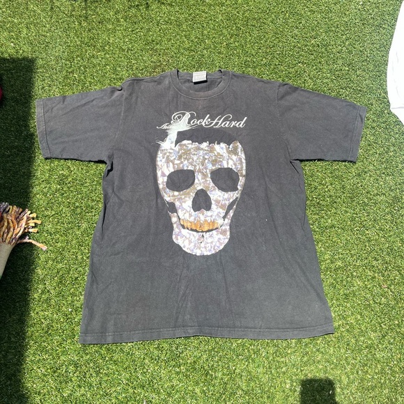 VTG 00’s / Y2K Avirex Skull Graphic Tee - Picture 1 of 5